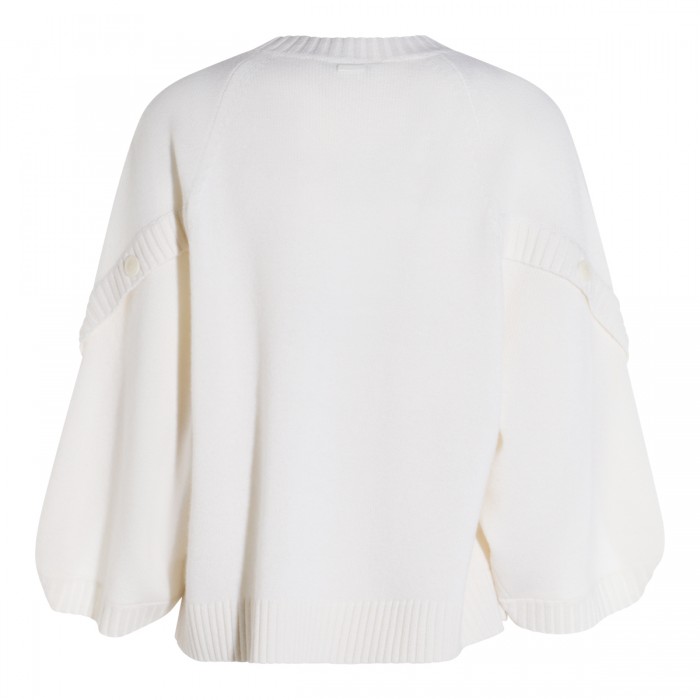 WHITE WOOL AMPEX KNITWEAR 2