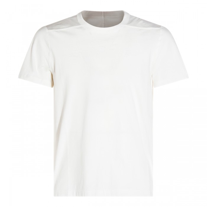 WHITE COTTON T-SHIRT