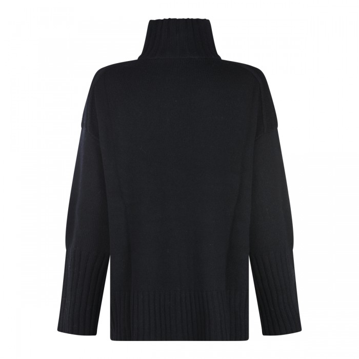 BLACK WOOL KNITWEAR 2