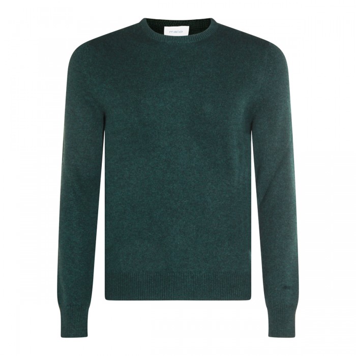 DARK GREEN KNITWEAR