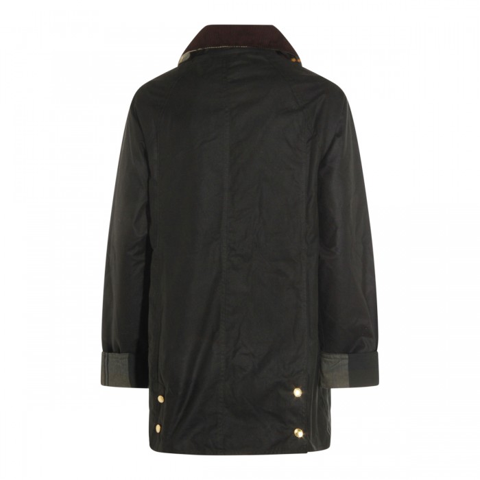 BLACK COTTON COAT 2