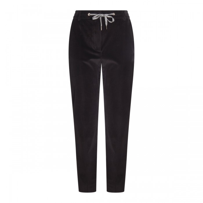 BLACK COTTON PANTS