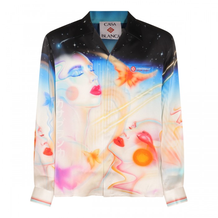 MULTICOLOR SILK SHIRT