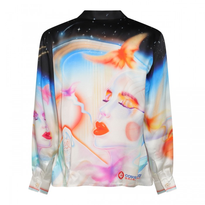 MULTICOLOR SILK SHIRT 2
