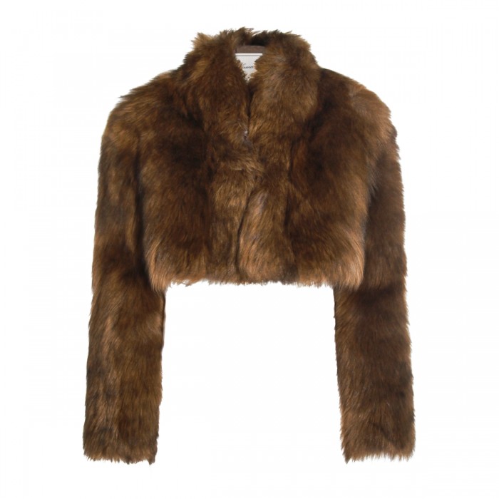 BROWN FUR JACKET