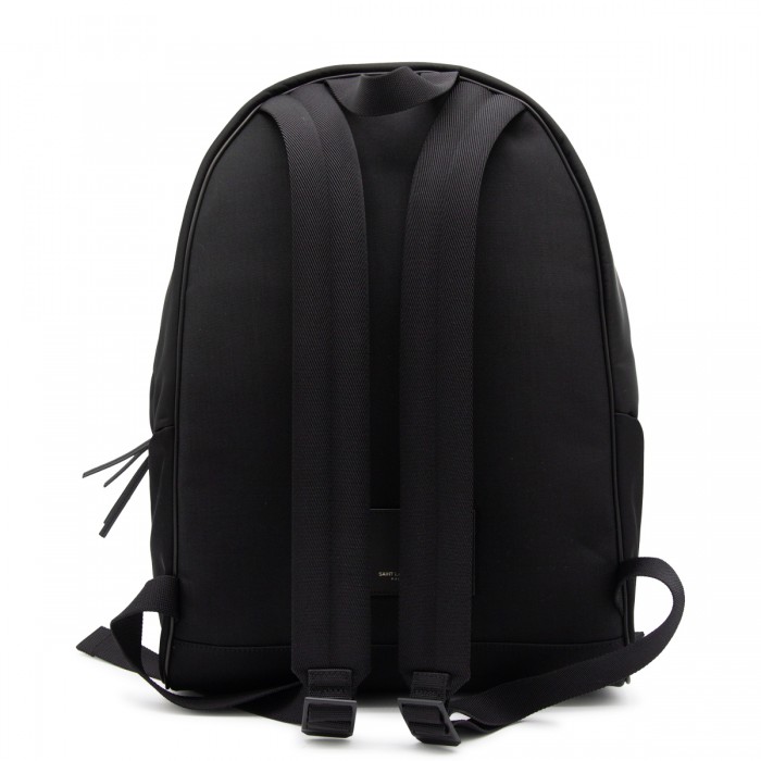 BLACK LEATHER BACKPACK 2