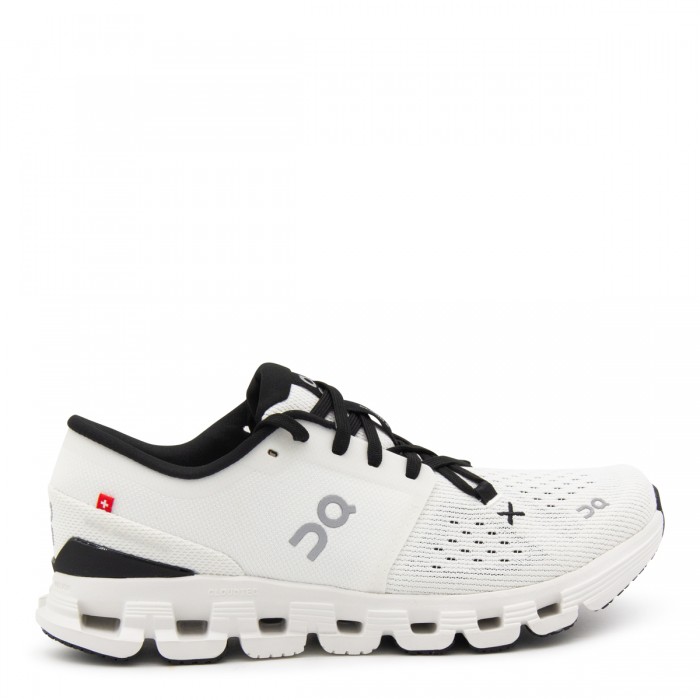 IVORY AND BLACK CLOUD SNEAKERS