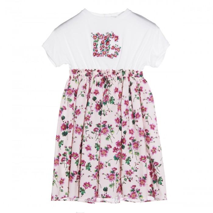 WHITE COTTON DRESS