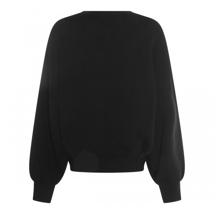 BLACK WOOL KNITWEAR 2