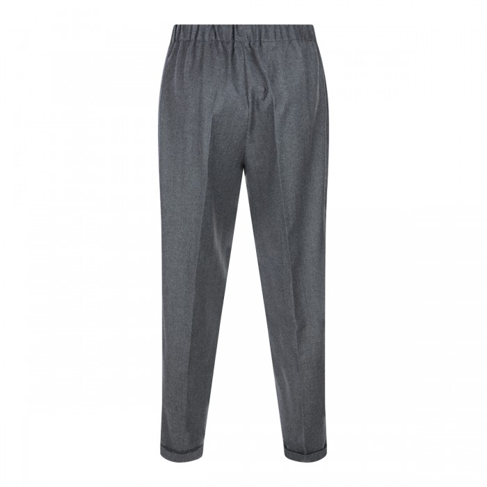 GREY WOOL PANTS 2