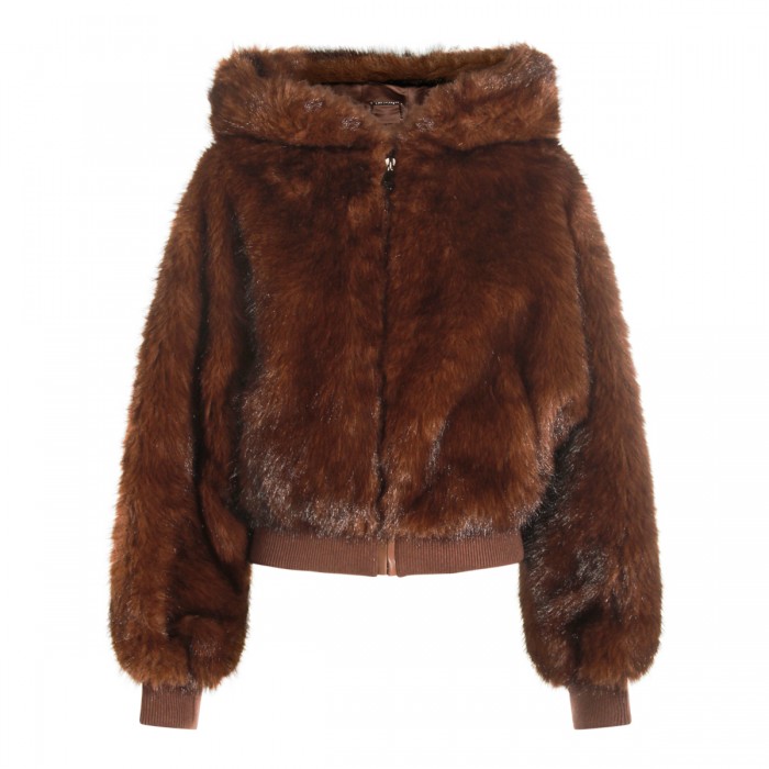 BROWN FUR JACKET