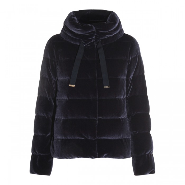 DARK BLUE DOWN JACKET