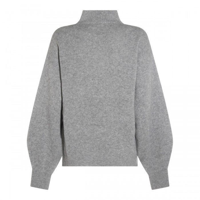 GREY WOOL KNITWEAR 2