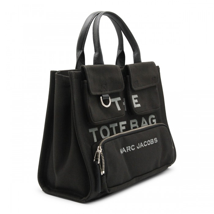 BLACK MEDIUM TOTE 2