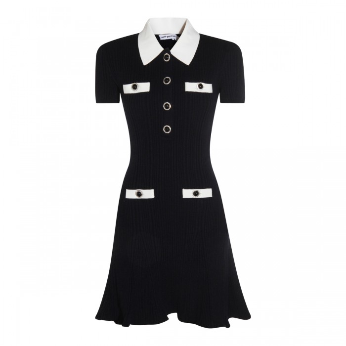 DARK BLUE MINI DRESS