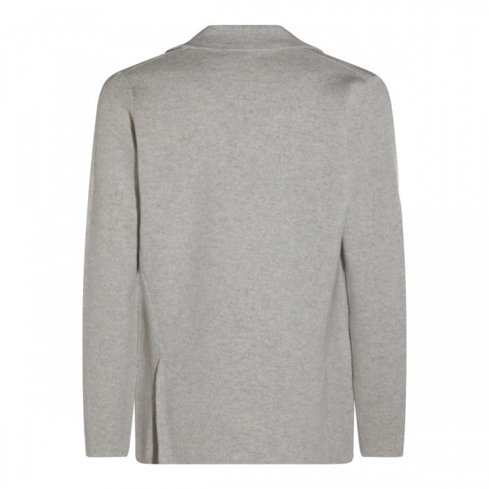 GREY WOOL KNITWEAR 2