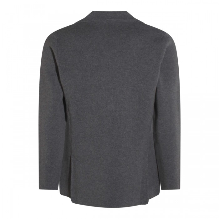 DARK GREY WOOL KNITWEAR 2