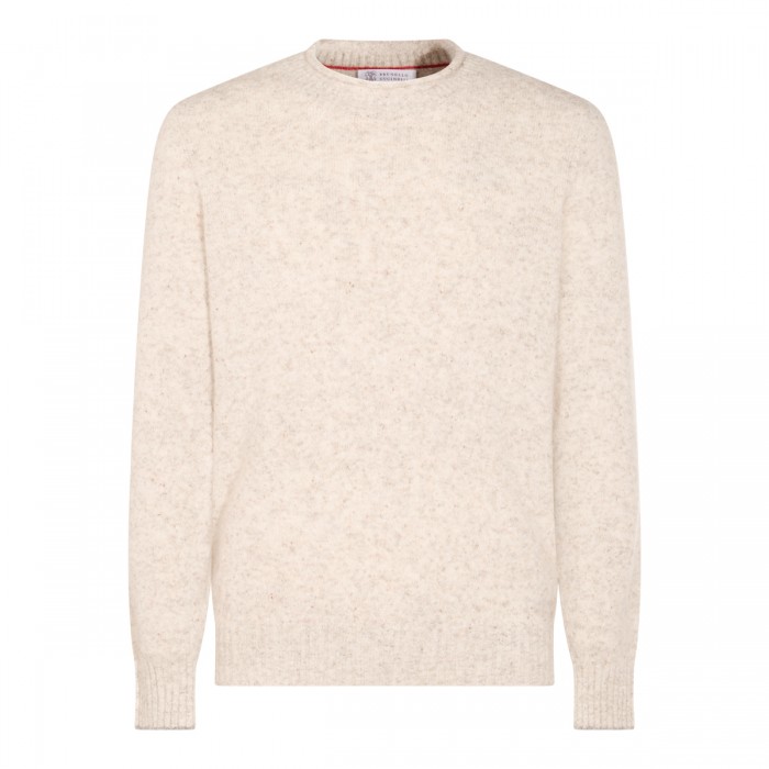 CREAM WOOL KNITWEAR