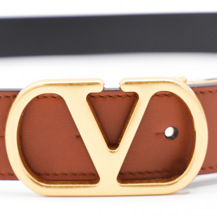 BROWN LEATHER BELT 2