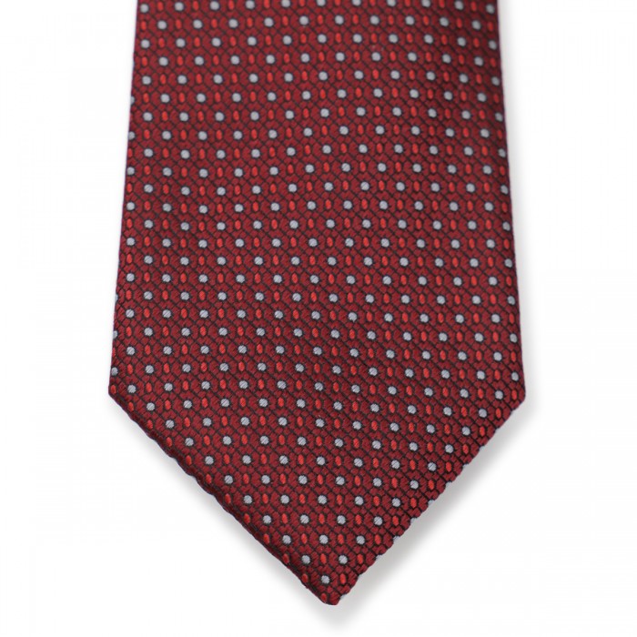 RED WOOL TIE 2