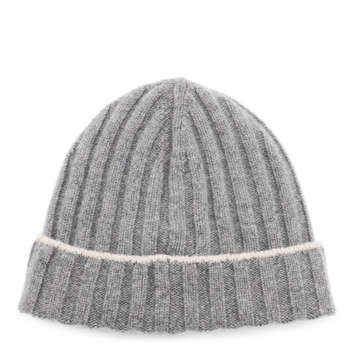 GREY WOOL HAT