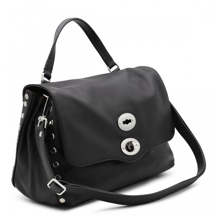 BLACK LEATHER POSTINA BABY... 2