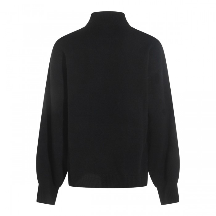 BLACK WOOL KNITWEAR 2