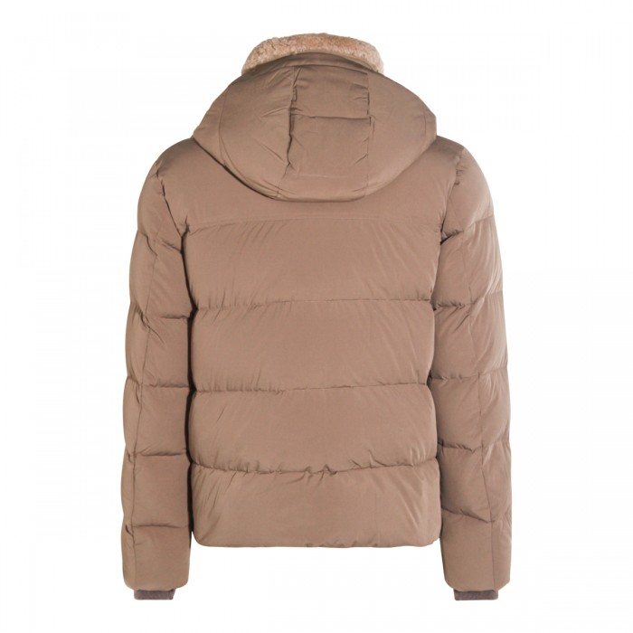 BEIGE ALARICK DOWN JACKET 2