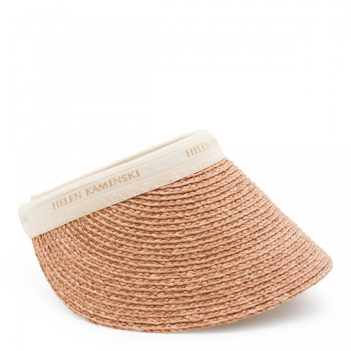 BEIGE RAFFIA HAT