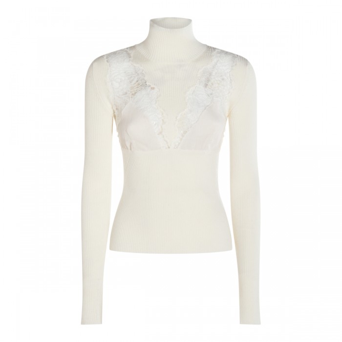 WHITE KNITWEAR