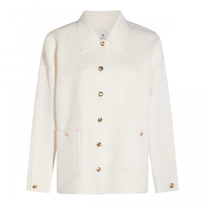 BISCUIT COTTON CASUAL JACKET