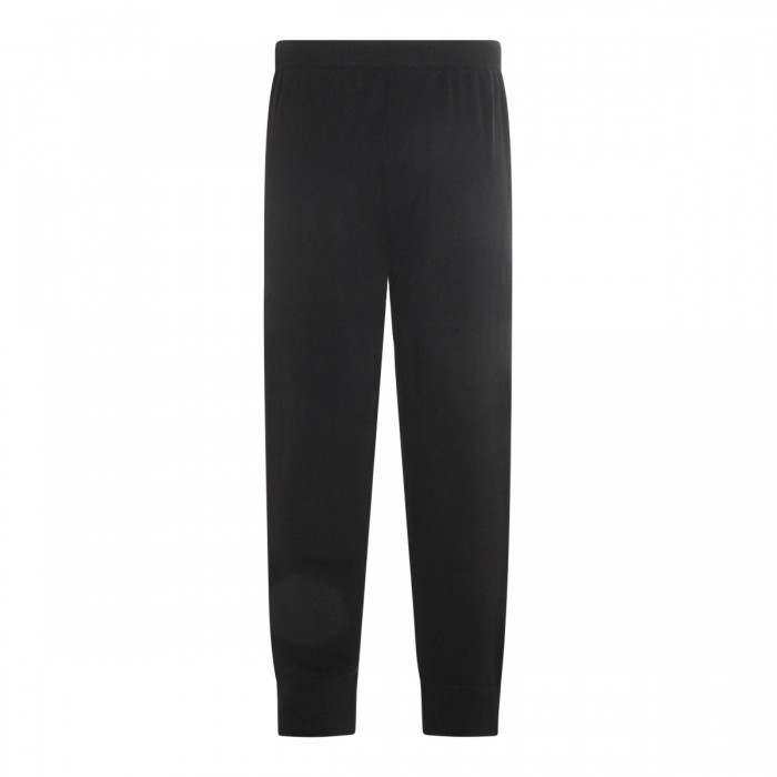 BLACK WOOL PANTS 2
