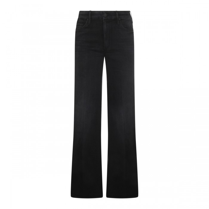 BLACK COTTON DENIM JEANS