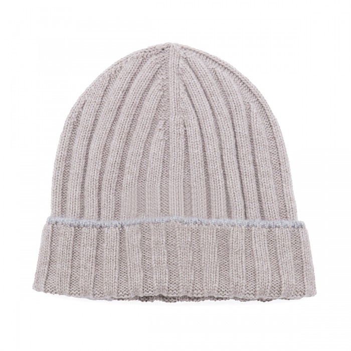 LIGHT BEIGE WOOL HAT