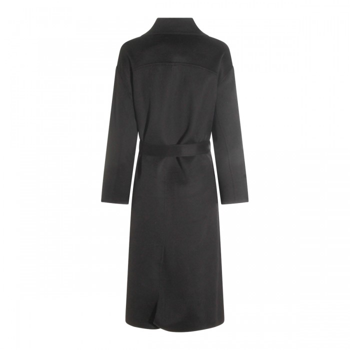 DARK GREY WOOL COAT 2