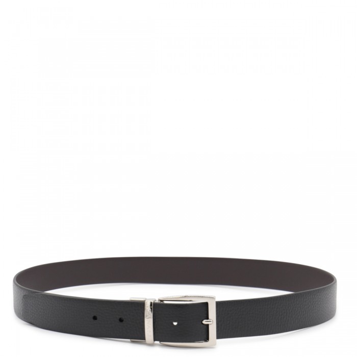 BLACK LEATHER BELT