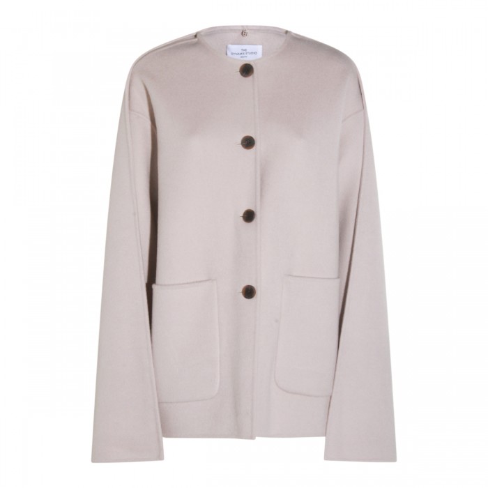 BEIGE WOOL COAT