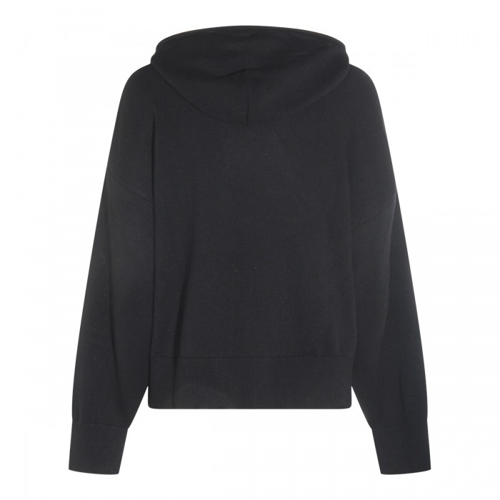 BLACK MANLIO WOOL SWEATSHIRT 2
