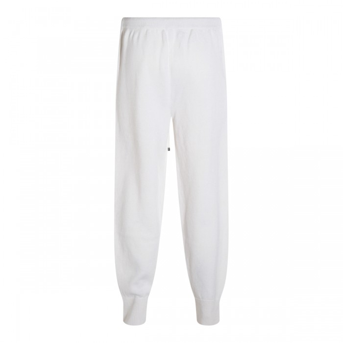 WHITE WOOL PANTS 2
