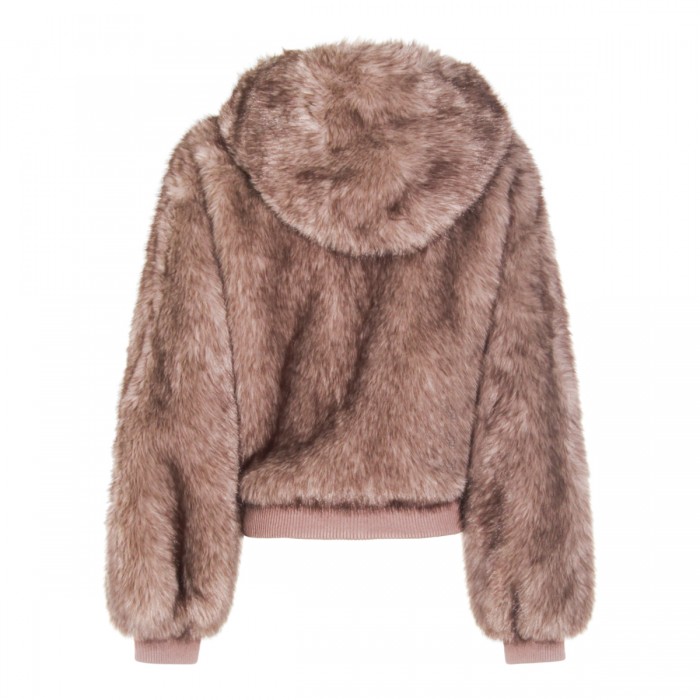BEIGE FUR JACKET 2