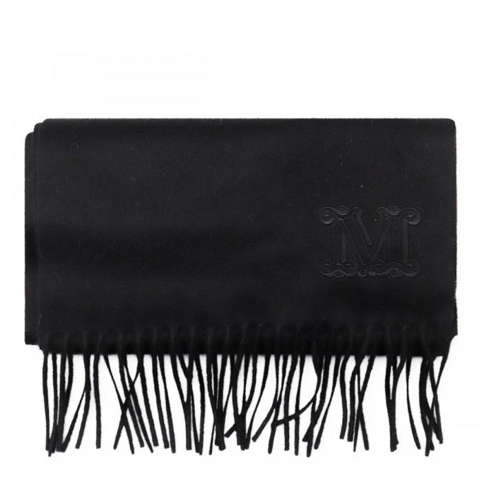 BLACK DALIA CASHMERE SCARVES