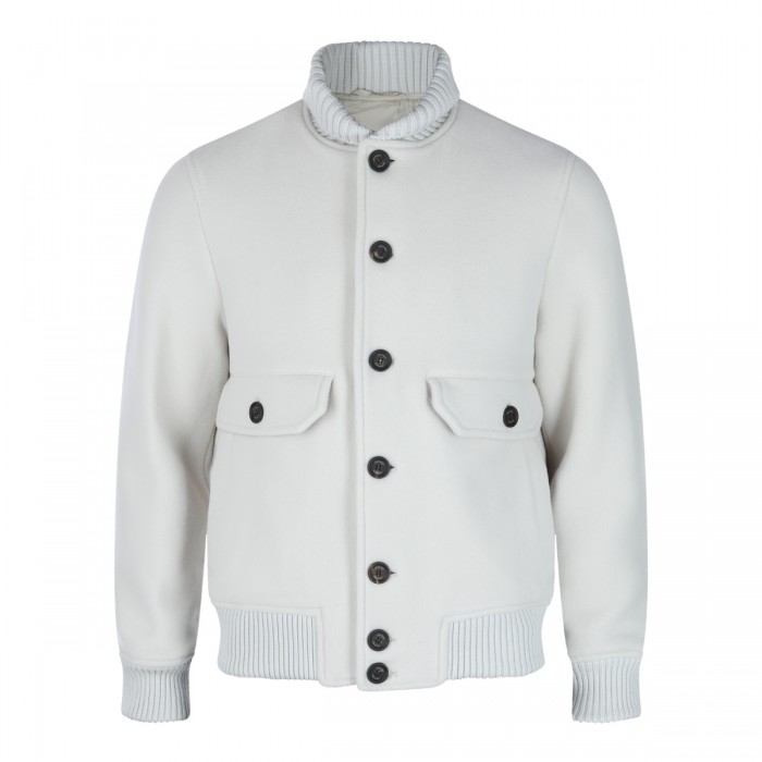 SAND WOOL CASUAL JACKET