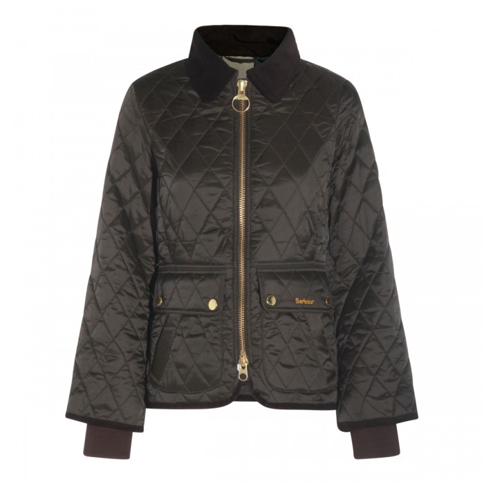 DARK GREEN DOWN JACKET