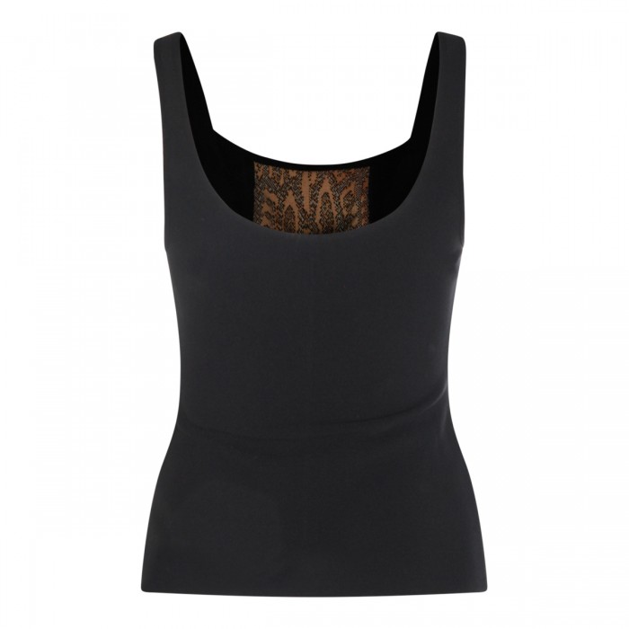 BLACK VISCOSE TOP 2