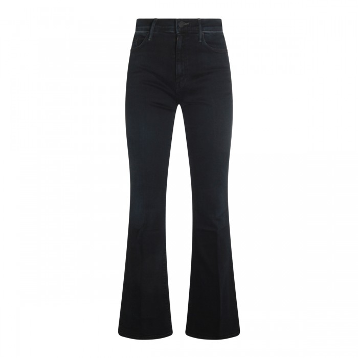 BLACK COTTON DENIM JEANS