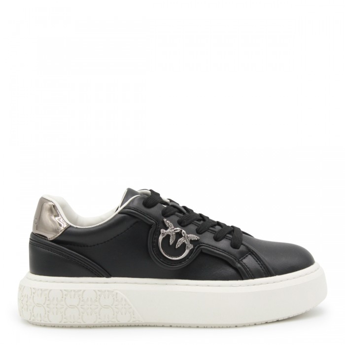 BLACK AND GOLD SNEAKERS
