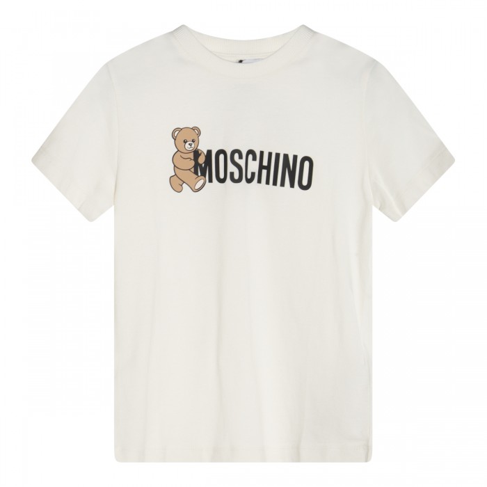 WHITE COTTON T-SHIRT