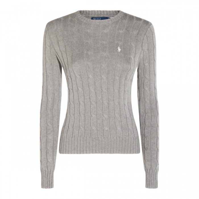 GREY COTTON KNITWEAR