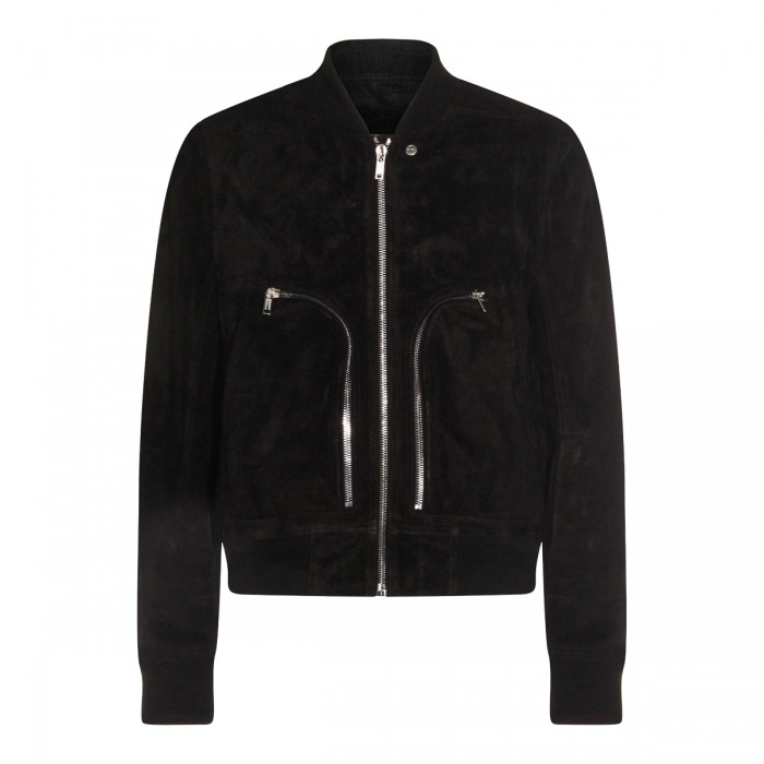BLACK LEATHER JACKET