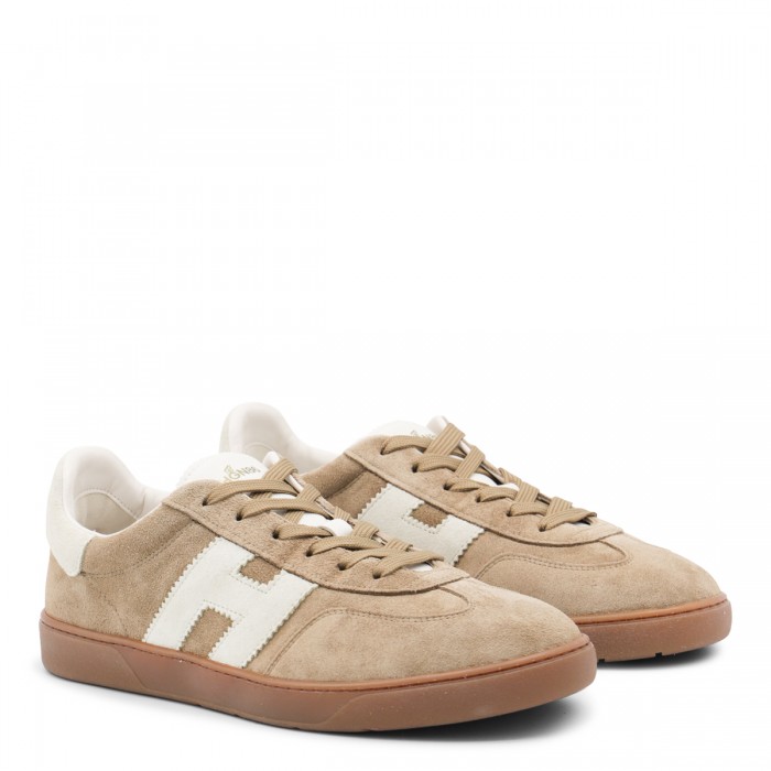 BEIGE AND WHITE SNEAKERS 2